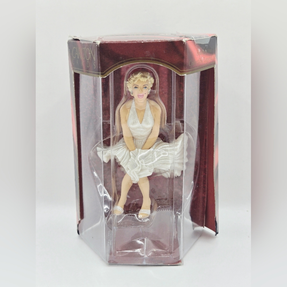 Vtg 1998 Marilyn Monroe Heirloom 10th Anniversary Ornament Carlton Cards